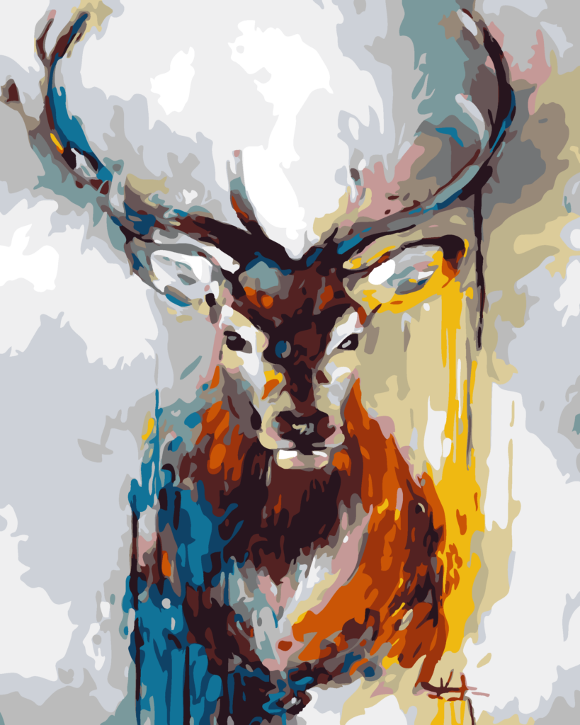 Elk - Numo Art - Paint by Numbers Kit