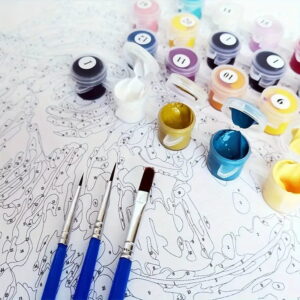 Numo Art Paint by Numbers Kit High-Quality Materials